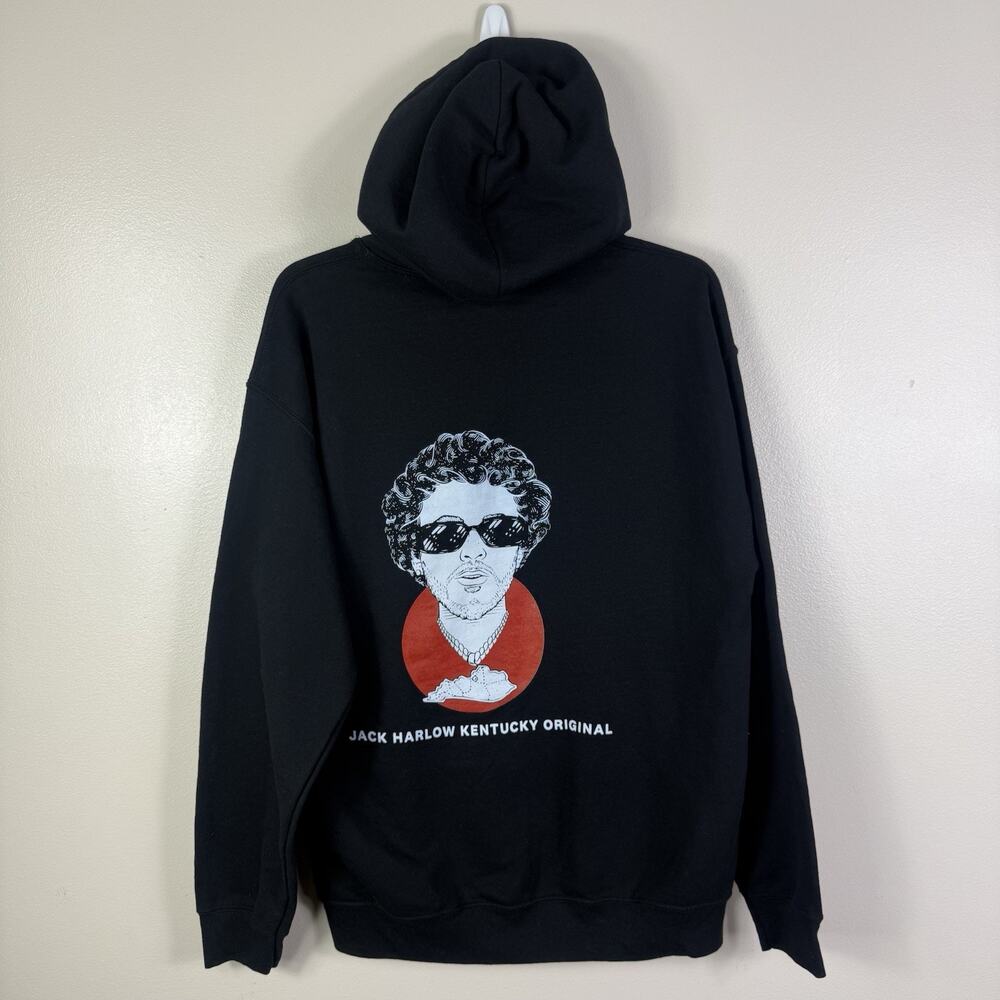 Jack Harlow KFC Collab Exclusive Men’s Hoodie Sweatshirt Size S Black
